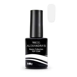ALEXANDRA`S PROLINE  Illusion Collection Top Coat Milky 14ml