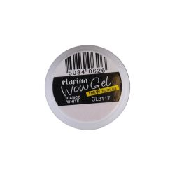 Цветен гел Clarissa WOW GEL UVLED  Bianco 4 мл. New Formula